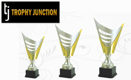 Trophy Junction Retghat - 20% off on gift items. Choose from trophies, medals, god figures, mementos and more!