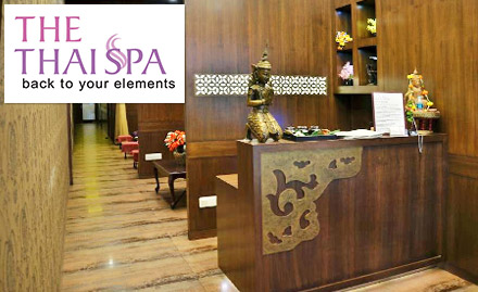 The Thai Spa Ambuja City Center Mall - Rs 1218 for Thai full body massage. Sink into serenity!