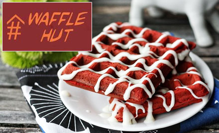 Waffle Hut Kamla Nagar - Get a half waffle absolutely free on purchase of full waffle