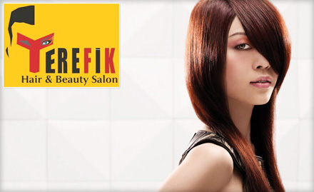 Terefik Hair And Beauty Salon Salt Lake - Rs 2999 for hair straightening. Also get a gift voucher worth Rs 1000!