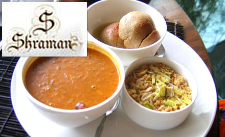 Shraman - The Ashok Chanakyapuri - 20% off on total bill. Relish dal bati churma, marwari thali, desserts and more!