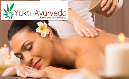 Yukti Ayurveda BTM Layout - 30% off on spa packages. Get shirodhara, abhyanga, nasya, facial and more!