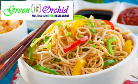 Green Orchid Navi Mumbai - 20% off on a minimum billing of Rs 400. Enjoy North Indian, South Indian and Chinese cuisines!