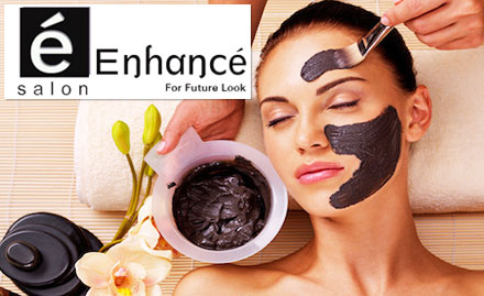Enhance Salon Airoli - 50% off on a minimum billing of Rs 1000. Get facial, bleach, hair spa, party makeup and more!