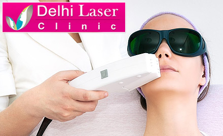 Delhi Laser Clinic Sector 4, Dwarka - Upto 70% off on laser hair removal or tattoo removal sessions!