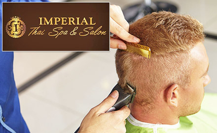 Imperial Thai Spa & Salon Kandivali West - 50% off on a minimum bill of Rs 500. Get haircut, hair wash, blow dry and more!