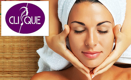 New Clique Unisex Beauty Salon Kumaraswamy Layout - 40% off on pre-bridal and bridal package. Get facial, bleach, body polishing, bridal makeup and more!