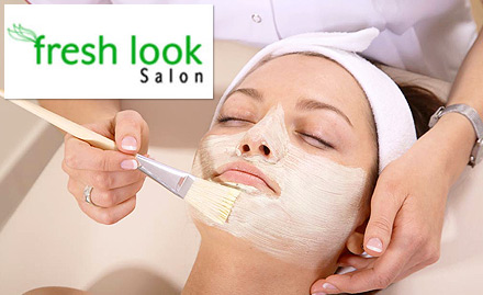 Fresh Look Salon Mazagaon - Rs 650 for facial, bleach, hair spa, back polishing, threading, waxing and more!