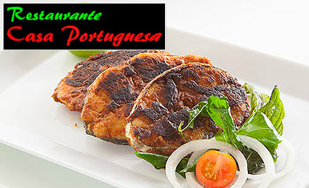 Casa Portuguesa Calangute - 20% off on food bill. Enjoy Goan and Portuguese cuisine!