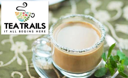 Tea Trails Cafe Navi Mumbai - 20% off on total bill. Relish sandwiches, garlic breads, beverages and more!