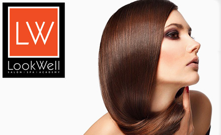 Lookwell Salon Spa Academy Dombivali - Upto 50% off on tattoo, spa and salon services! Get facial, makeup, hair rebonding and more!