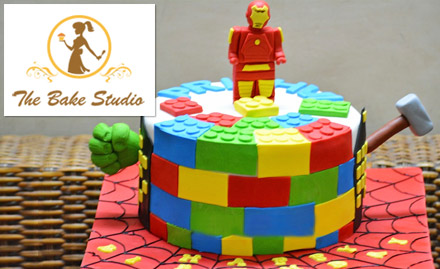 The Bake Studio Sainik Farm - 2 cupcakes absolutely free on purchase of 1 kg cake