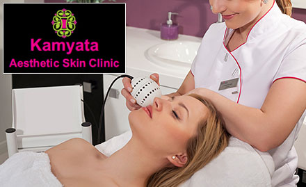Kamyata Aesthetic Skin Clinic Electronic City - Upto 38% off on wrinkle reduction, acne removal & fairness treatment packages. Offer valid at Electronic City Phase 1!