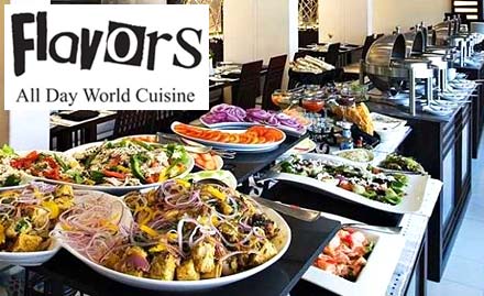 Flavors - Seasons Apartment Hotel Aundh - 20% off on buffet. Enjoy North Indian, Oriental & Continental cuisines!