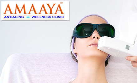 Amaaya Andheri West - 40% off on skin treatments, hair removal treatment, anti wrinkle treatment & more! 
