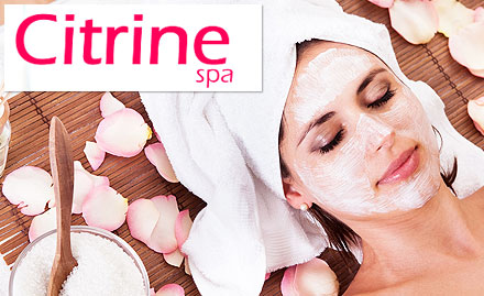 Citrine Spa Sanjaynagar - 45% off on beauty & ayurvedic services. Get facial, manicure, body massage and more!