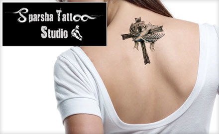 Sparsha Tattoo Studio Vile Parle - Coloured or black and grey permanent tattoo starting at Rs 499!
