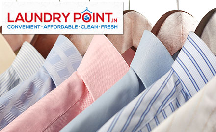 Laundry Point Services Horamavu - Buy 1 get 1 free offer on laundry services. Double the freshness!