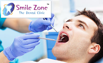 Smile Zone The Dental Clinic Santacruz - Rs 249 for dental consultation, scaling, polishing and X-ray. Also, 30% off on other dental services!