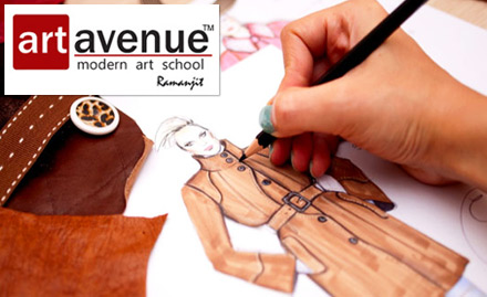Art Avenue School Gujranwala Town - 3 classes for sketching, painting, pencil shading, water colouring or portrait drawing worth Rs 900. Also get 10% off on quarterly enrollment!