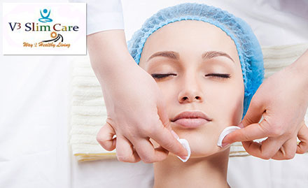 V3 Slim Care Jayalakshmipura - 55% off on spa, slimming, skin & hair care services. Valid across multiple outlets in Bangalore!