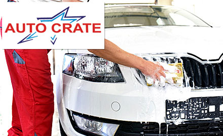 Auto Crate Kodigehalli - 30% off on car foam wash, exterior polishing & more