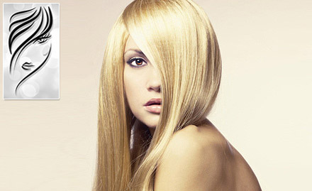 HAIR DE' MON Aliganj - Rs 2199 for hair rebonding or smoothening along with hair spa and haircut!