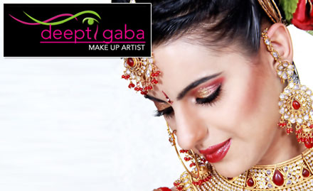 Deepti Gaba Makeup Studio Sector 15, Faridabad - Get MAC, Bobbi Brown, Urban Decay makeup packages starting at Rs 2499!
