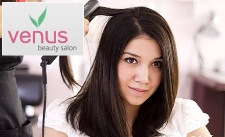 Venus Beauty Salon Lal Baug - Upto 69% off on hair straightening, global hair colour and more!