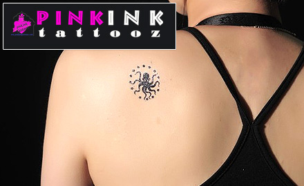 Pink Ink Tattoos Jothwara Road - 50% off on permanent tattoo. For best tattoo experience in Jaipur!