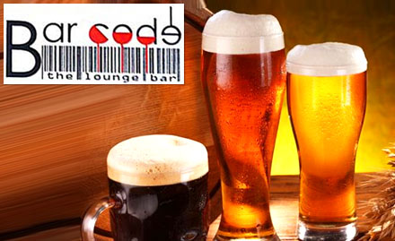 Bar Code Koramangala - Rs 818 for unlimited draught beer along with 2 starters!