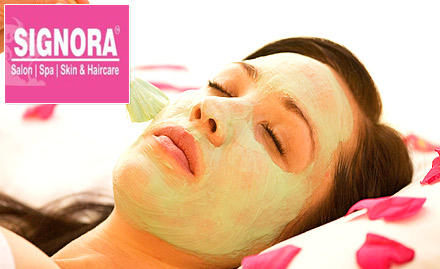Signora Spa & Saloon BTM Layout - 40% off! Get facial, hair spa, haircut, manicure, body massage, head massage and more!