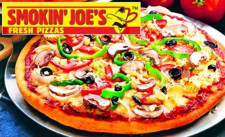 Smokin Joe's Andheri West - Enjoy upto 25% off on pizzas, sandwiches, salads & more!