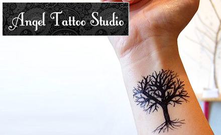 Angel Tattoo Studio MG Road - 45% off on permanent tattoo. 
