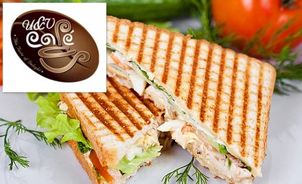 U & V Cafe Puthur - Enjoy buy 2 get 1 free offer on burger and sandwich!