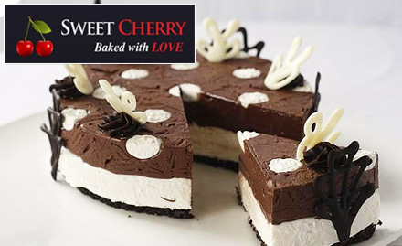 Sweet Cherry Brigade Road, Ashok Nagar - 15% off on cakes. Enjoy chocolate excess, black forest, butterscotch, white forest, mousse cake and more!