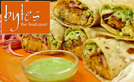 Bytes The Food Court Salt Lake - 15% off on food and beverages. Relish North Indian, Bengali & Chinese delicacies!
