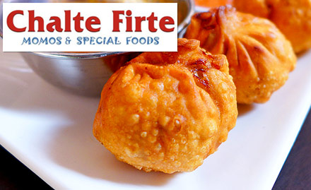 Chalte Firte Momos & Special Foods Kamla Nagar - 15% off on momos, noodles and more