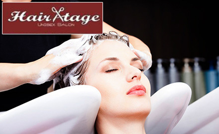 Hairatage Unisex Salon Phase 11 - Beauty services starting at Rs 499. Get face cleanup, head massage, manicure, hair rebonding and more!
