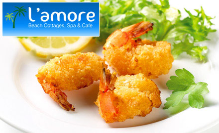 L'Amore Arambol - 15% off! Enjoy Continental, Chinese, Goan, North Indian & South Indian delicacies