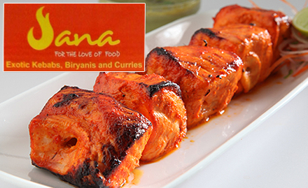Jana Home Delivery - 20% off on a minimum billing of Rs 499. Enjoy delicious Bengali, Mughlai & North Indian dishes!