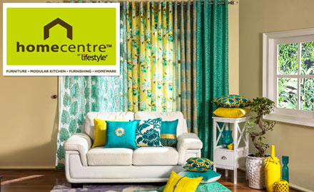 Homecentre Tagore Garden - Get additional 5% off on furniture. Valid at all Home Centre stores across India!