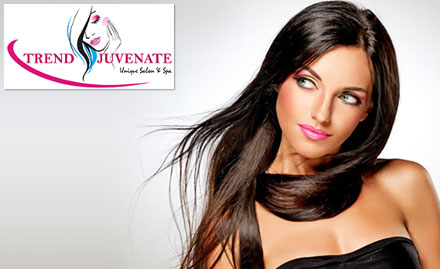 Trend Juvenate Koramangala - 50% off on hair rebonding, straightening, smoothening or hair spa!
