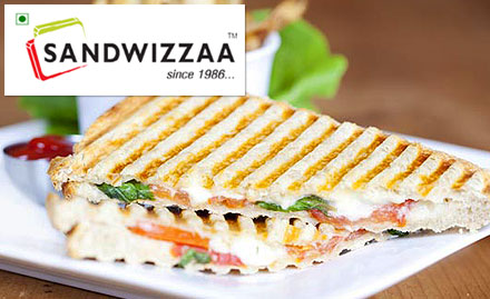 Sandwizzaa Virar - 20% off on sandwich, toasts, grills & more. Offer valid across 10 outlets in Mumbai!