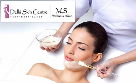 Delhi Skin Centre Hauz Khas - Upto 60% off on skin treatment. Get rejuvenating facial, acne treatment, de-pigmentation and more!