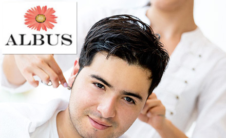 Albus The Luxury Salon Sector 49, Gurgaon - Skin or hair care services starting from Rs 999. Get whitening facial, haircut, hair rebonding & more!