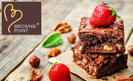 Brownie Point Satellite - 20% off on chocolate brownie, cheese cake, mousse cake, cupcakes, pastries, cake pops and more!
