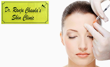 Dr Ranju Chawla's Skin Clinic Green Park - Upto 50% off on skin treatments, anti ageing treatments, laser hair reduction. Valid at Green Park & Saket!