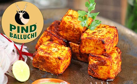 Pind Balluchi Malviya Nagar - Get upto 20% off on food & soft beverages. Taste authentic Punjabi delicacies!