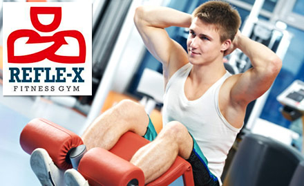 Refle X Dr. Abani Dutta Road - Get upto 4 gym sessions at just Rs 19. Also, get free registration!